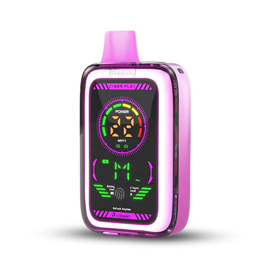 Vabeen Cyber Flex 25000 еднократна вейп с dual mesh и цветен екран